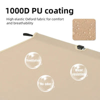 Portable Folding Camping Cot Outdoor Bed Khaki-3