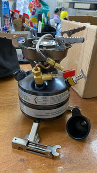 Portable Camping Gasoline Stove Black-1